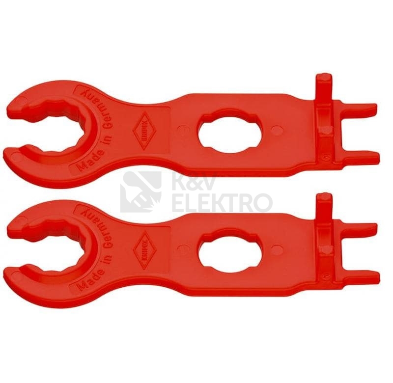 Obrázek produktu  Sada montážních klíčů Knipex 97 49 66 2 pro konektory MC4 0