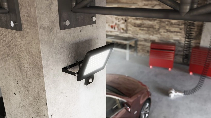 LED reflektor LEDMED VANA SMD S 20W IP44 4000K LM32300010 s pohybovým čidlem