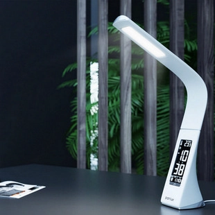 Stolní lampička LED Panlux LORD bílá kůže PN15100004 (obrázek 6)