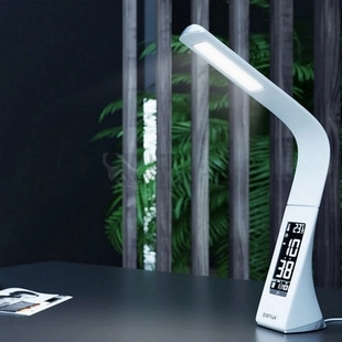 Obrázek produktu Stolní lampička LED Panlux LORD bílá kůže PN15100004 5