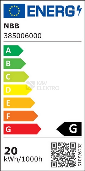 Obrázek produktu Halogenová žárovka NBB JC 12V 20W G4 385006000
1