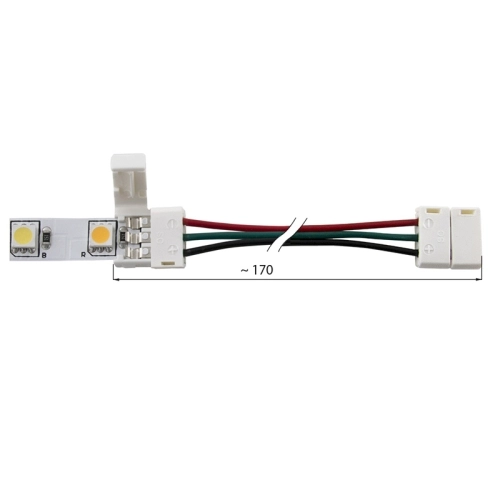 Spojovací konektor McLED pro double-white 10mm LED pásky 170mm ML-112.002.21.4 (obrázek 3)
