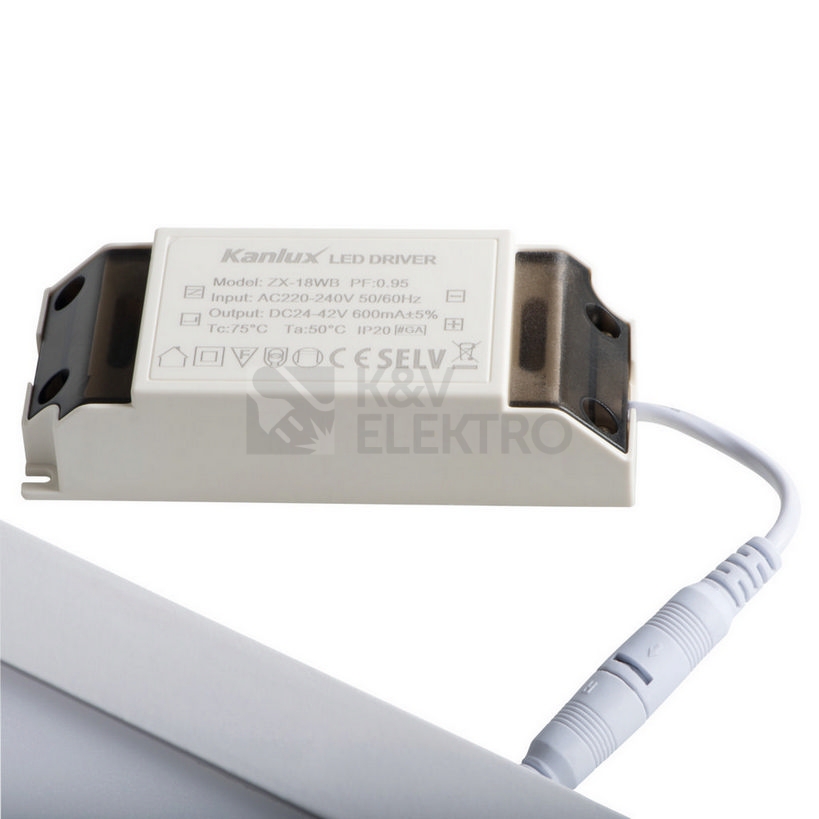 Obrázek produktu Podhledové LED svítidlo Kanlux KATRO V2LED 12W-NW-W neutrální bílá 28940 3