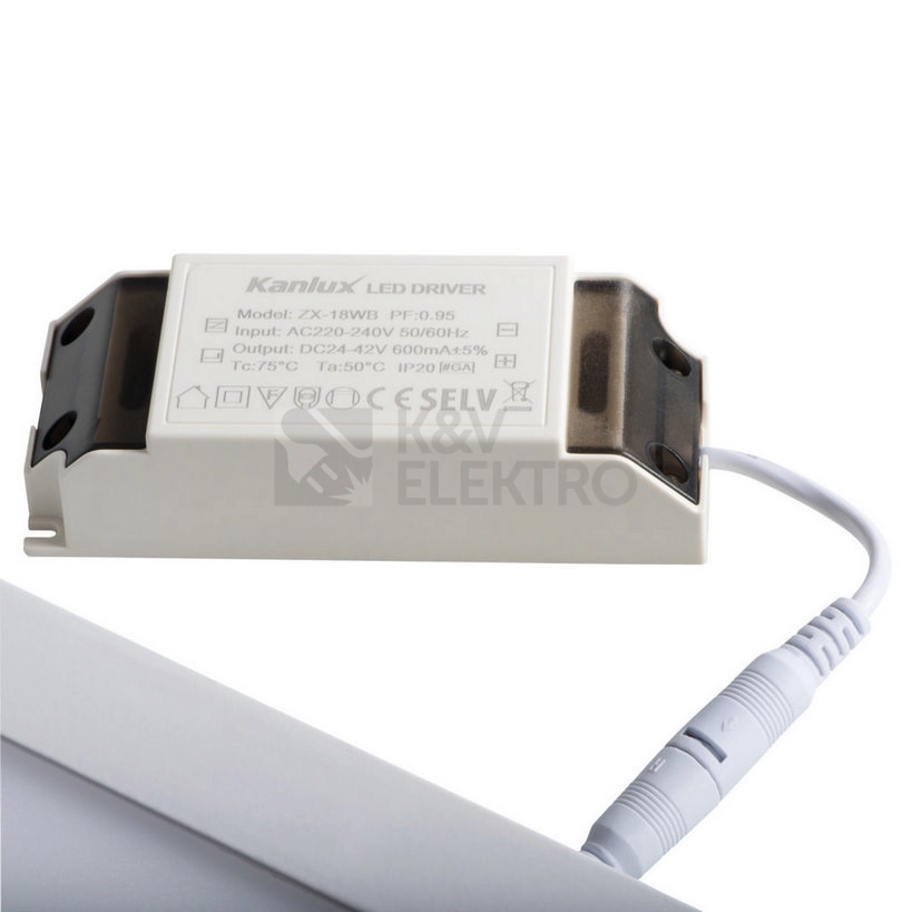 Obrázek produktu Podhledové LED svítidlo Kanlux KATRO V2LED 18W-NW-W neutrální bílá 28943 3