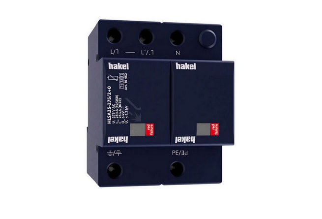 Obrázek produktu Svodič přepětí SPD typ 1+2+3 HLSA25-275/2+0 0