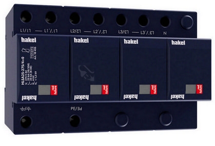 Obrázek produktu Svodič přepětí SPD typ 1+2+3 HLSA25-275/4+0 0
