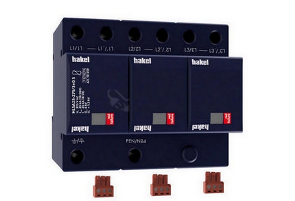 Obrázek produktu Svodič přepětí SPD typ 1+2+3 HLSA25-275/3+0 S 0