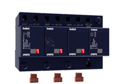 Obrázek produktu Svodič přepětí SPD typ 1+2+3 HLSA25-275/3+1 S 0