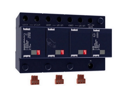 Obrázek produktu Svodič přepětí SPD typ 1+2+3 HLSA25-275/3+1 S 0