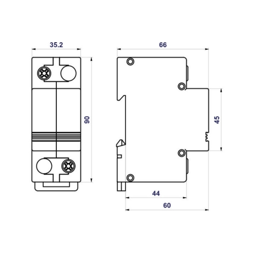 Svodič přepětí Hakel HLA50-255