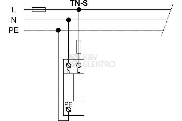Obrázek produktu Svodič přepětí SPD typ 1+2 PIVM12,5-275 DS/2+0 Vseries 2