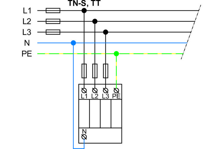Svodič přepětí Hakel HLSA12,5-275/3+1 M S