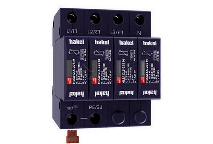 Obrázek produktu Svodič přepětí SPD typ 1+2+3 HLSA12,5-275/4+0 M S 0