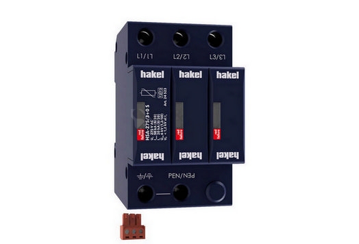 Obrázek produktu Svodič přepětí SPD typ 2+3 HSA-275/3+0 S 0