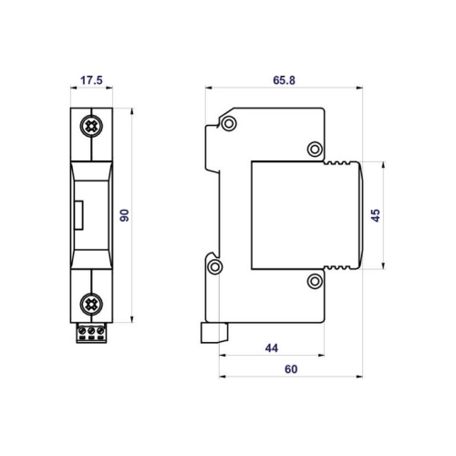 Svodič přepětí SPD typ 2+3 HSA-275 M S