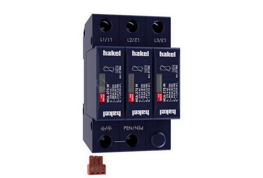 Obrázek produktu Svodič přepětí SPD typ 2+3 HSA-275/3+0 M S 0