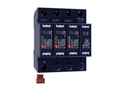 Obrázek produktu Svodič přepětí SPD typ 2+3 HSA-275/3+1 M S 0