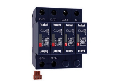 Obrázek produktu Svodič přepětí SPD typ 2+3 HSA-275/4+0 M S 0