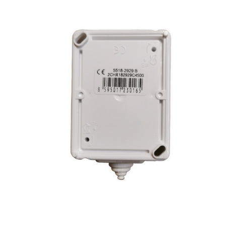 ABB Praktik zásuvka IP44 bílá s přepěťovou ochranou SPD typ 3