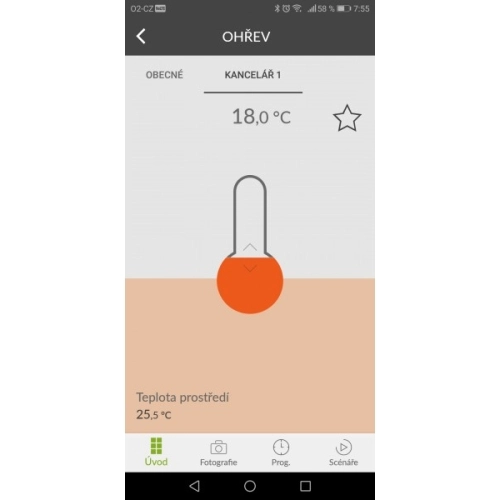 Chytrý bezdrátový termostat DELTA DORE TYBOX 5100 s cloudovou bránou TYDOM 1.0 (6050632) (obrázek 6)