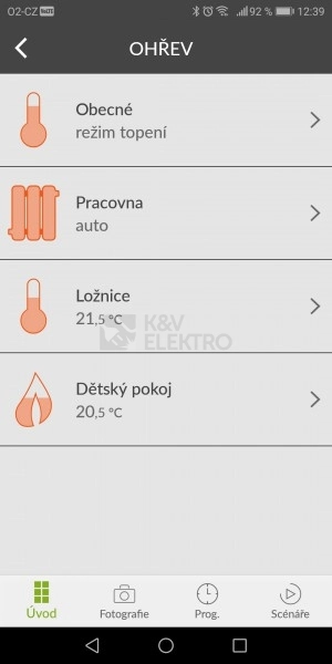 Obrázek produktu Chytrý bezdrátový termostat DELTA DORE TYBOX 5100 s cloudovou bránou TYDOM 1.0 (6050632) 1