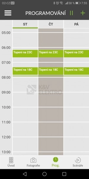 Obrázek produktu Chytrý bezdrátový termostat DELTA DORE TYBOX 5100 s cloudovou bránou TYDOM 1.0 (6050632) 4