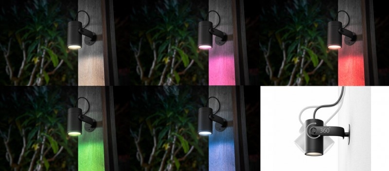 Obrázek produktu Venkovní spotové zemní/nástěnné svítidlo Philips Hue Lily 17414/30/P7 set 3ks 2000K-6500K RGB 1