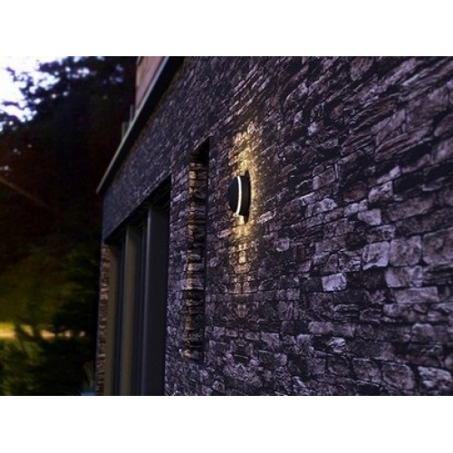 Nástěnné LED svítidlo Panlux CENTRO V tmavě šedá PN42100008 (obrázek 7)