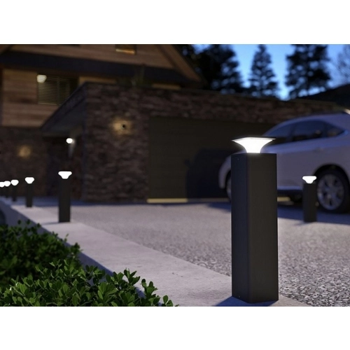 Zahradní LED svítidlo Panlux ORNELA výška 50cm tmavě šedá PN42100012 (obrázek 3)