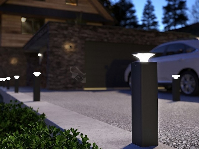 Obrázek produktu Zahradní LED svítidlo Panlux ORNELA výška 50cm tmavě šedá PN42100012 2