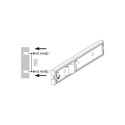 Nástěnné LED svítidlo Panlux BLOCO rusty PN42100016 (obrázek 6)