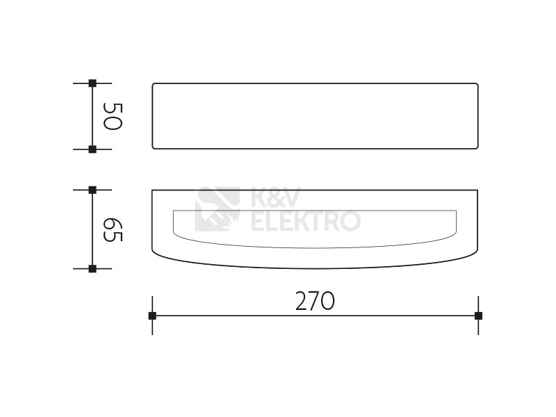 Obrázek produktu Nástěnné LED svítidlo Panlux BLOCO rusty PN42100016 1