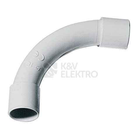 Obrázek produktu Koleno pro trubku Elettrocanali CRS20 20mm šedá 0