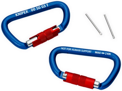 Karabina s pojistkou Knipex 00 50 03 T BK