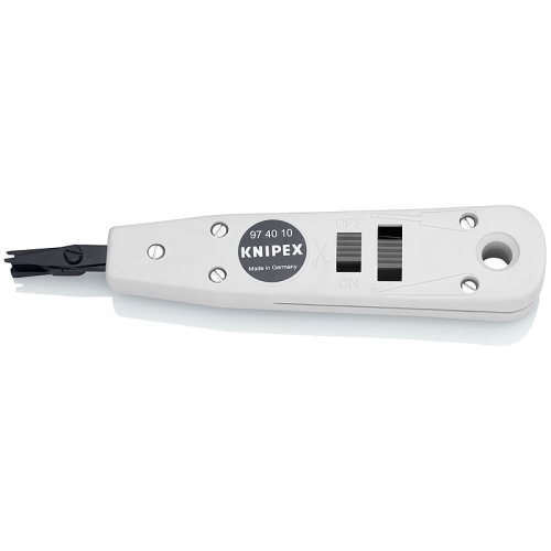 Levně Narážecí nástroj Knipex 97 40 10 pro terminaci UTP/STP kabelů do svorkovnic Krone LSA Plus