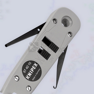 Obrázek produktu Narážecí nástroj Knipex 97 40 10 pro terminaci UTP/STP kabelů do svorkovnic Krone LSA Plus 5
