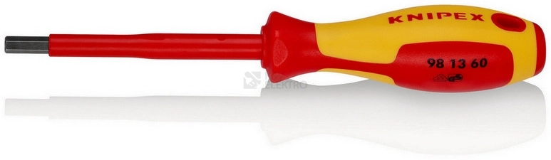 Obrázek produktu Šroubovák elektrikářský Knipex 98 13 60 INBUS 6 VDE 1000V 0