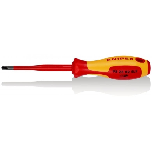 Levně Šroubovák elektrikářský Knipex 98 25 02 SLS PZ/S 2 PlusMinus 212mm VDE 1000V