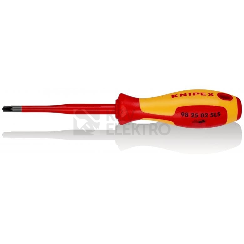 Obrázek produktu Šroubovák elektrikářský Knipex 98 25 02 SLS PZ/S 2 PlusMinus 212mm VDE 1000V 0