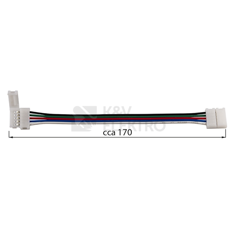 Obrázek produktu  Spojovací konektor McLED pro RGBW 12mm pásky ML-112.002.21.6 1
