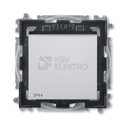  ABB Levit vypínač č.6 IP44 titanová/kouřová černá 3559H-A06940 70