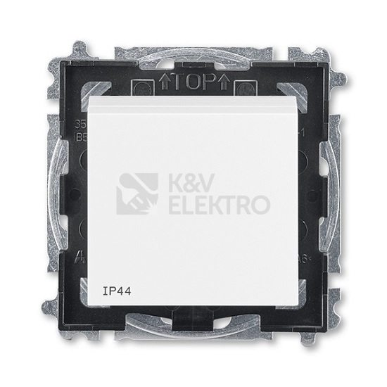 Obrázek produktu ABB Levit tlačítko č.6/0 IP44 bílá/bílá 3559H-A86940 03 0