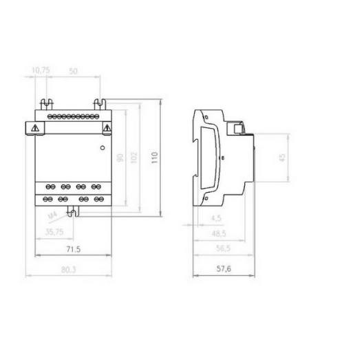 Rozšiřující modul EATON EASY-E4-UC-16RE1 12/24VDC 24VAC 197218 (obrázek 8)