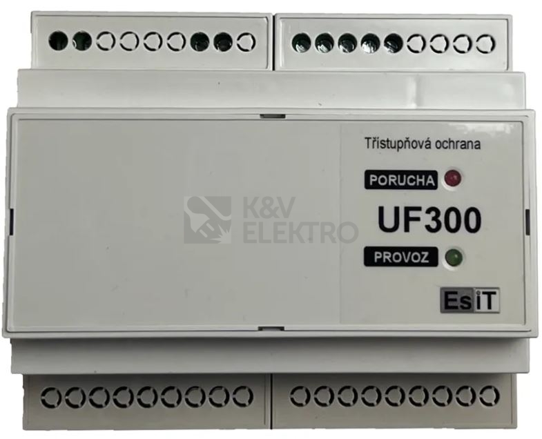 Obrázek produktu  Třístupňová napěťová a frekvenční síťová ochrana FVE UF300 0