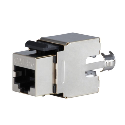 Levně Konektor keystone Solarix SXKJ-5E-STP-BK Cat.5e STP RJ45