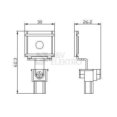 Obrázek produktu  Třmenová potenciálová svorka Siemens 3VA9480-0WB00 1