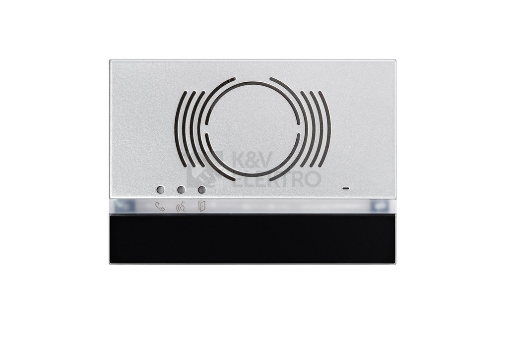 Obrázek produktu Kryt audio modulu bez tlačítek černý Urmet Alpha 1168/130 0