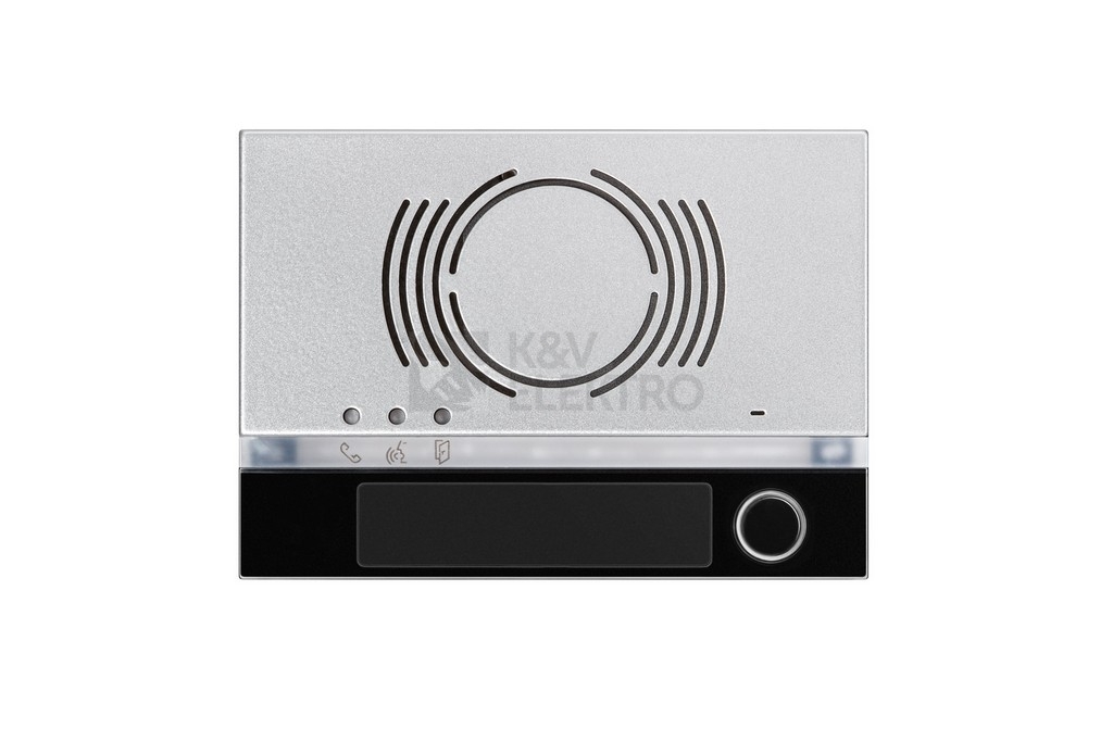 Obrázek produktu Kryt audio modulu s 1 tlačítkem černý Urmet Alpha 1168/131 0