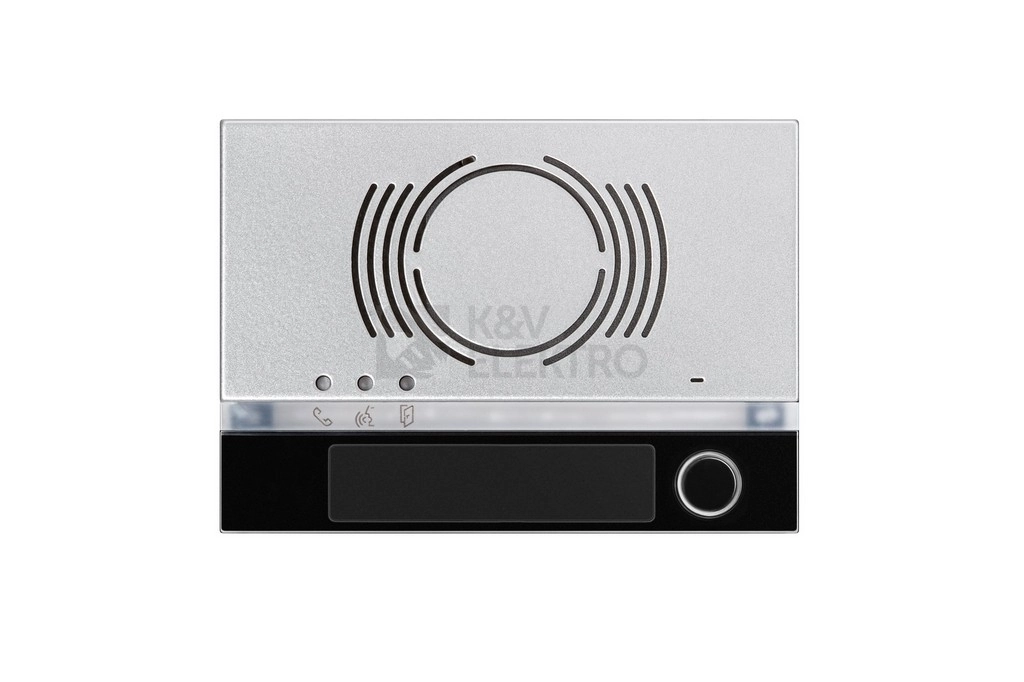 Obrázek produktu Kryt audio modulu s 1 tlačítkem černý Urmet Alpha 1168/131 0