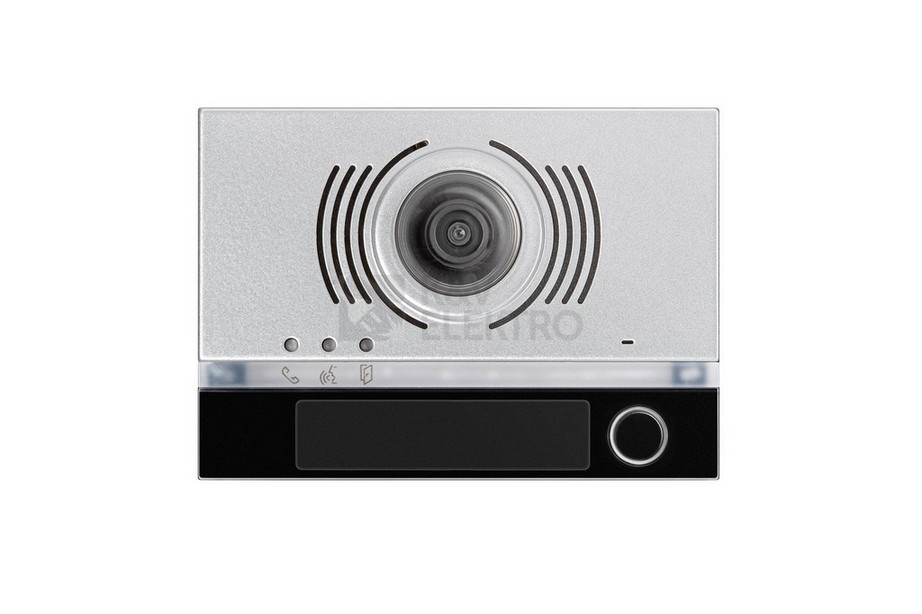 Obrázek produktu Kryt audio/video modulu s 1 tlačítkem černý Urmet Alpha 1168/141 0